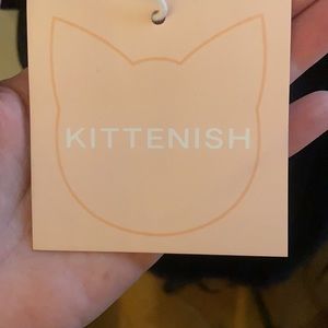 Kittenish skirt set